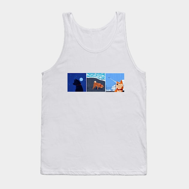 doggy Tank Top by unremarkable
